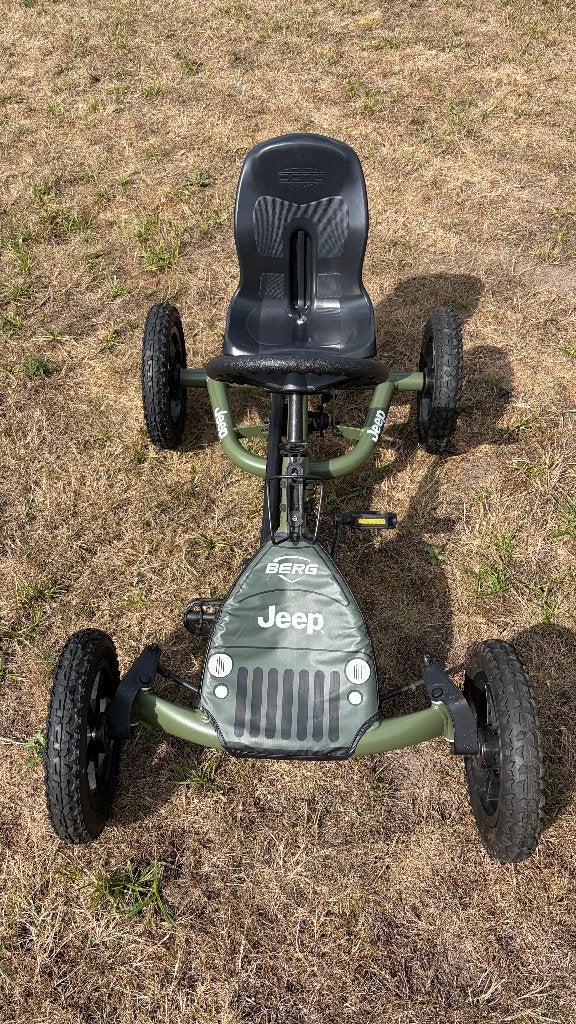 BERG Jeep Junior Go-kart (skelter), Kinderen en Baby's, Speelgoed | Buiten | Skelters, Ophalen, Zo goed als nieuw, Berg, Vrijloopautomaat