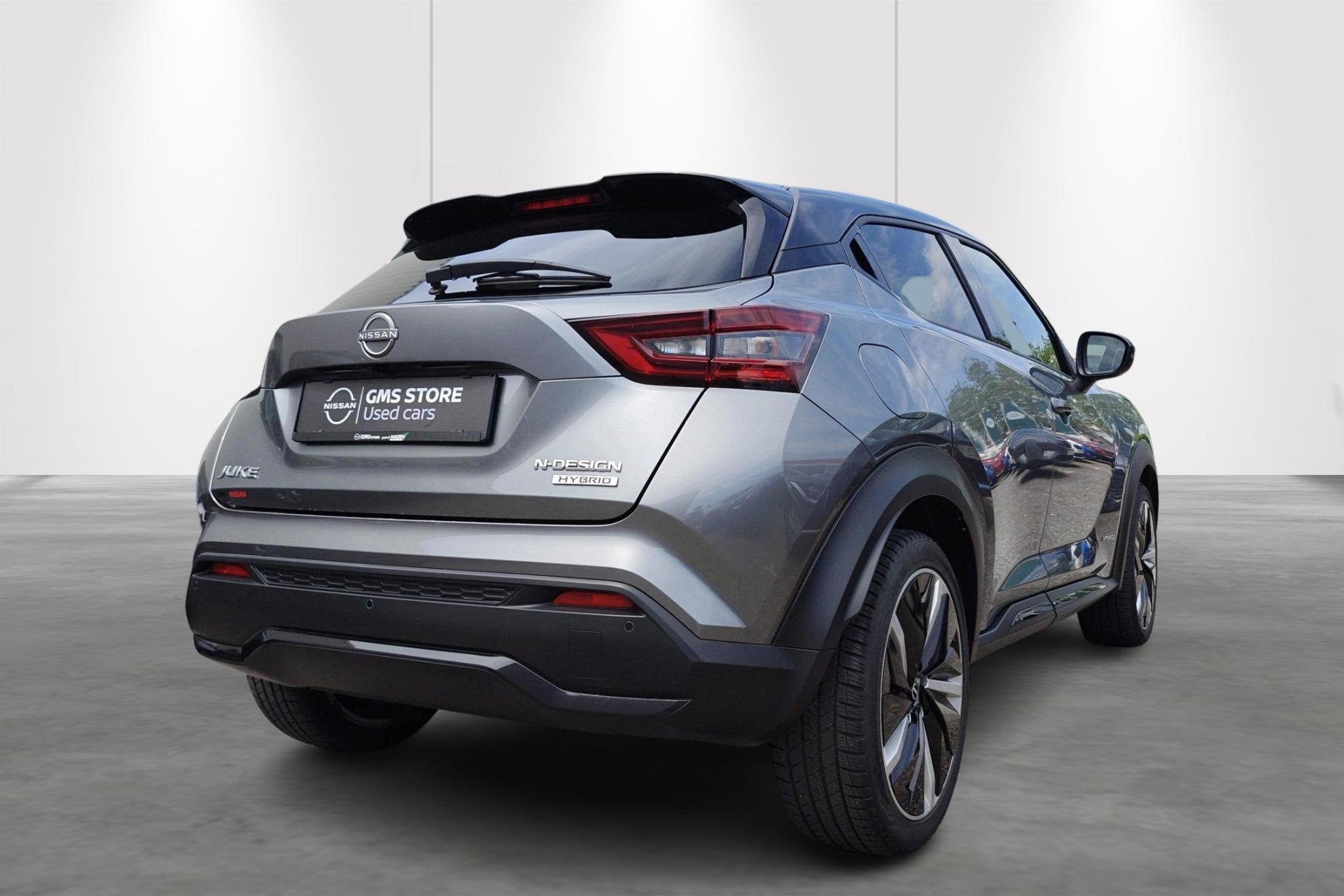 Nissan Juke 1.6 Hybrid 145 N-Design, Auto's, Nissan, Stof, Gebruikt, 4 cilinders, 105 kW