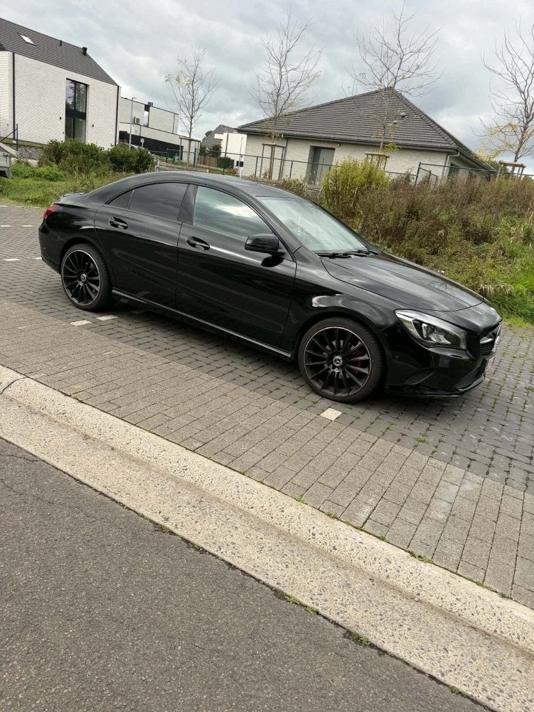 Mercedes benz cla 180, Auto's, CLA, Zwart, Zwart, Leder