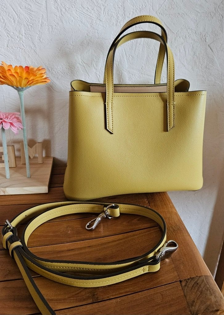 Sac à main ou épaule PARFOIS avec bandoulière, Enlèvement ou Envoi, Comme neuf, Jaune