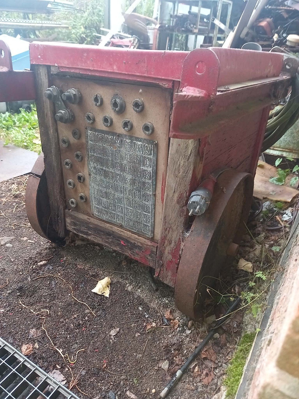 POSTE A SOUDER FURET, Enlèvement