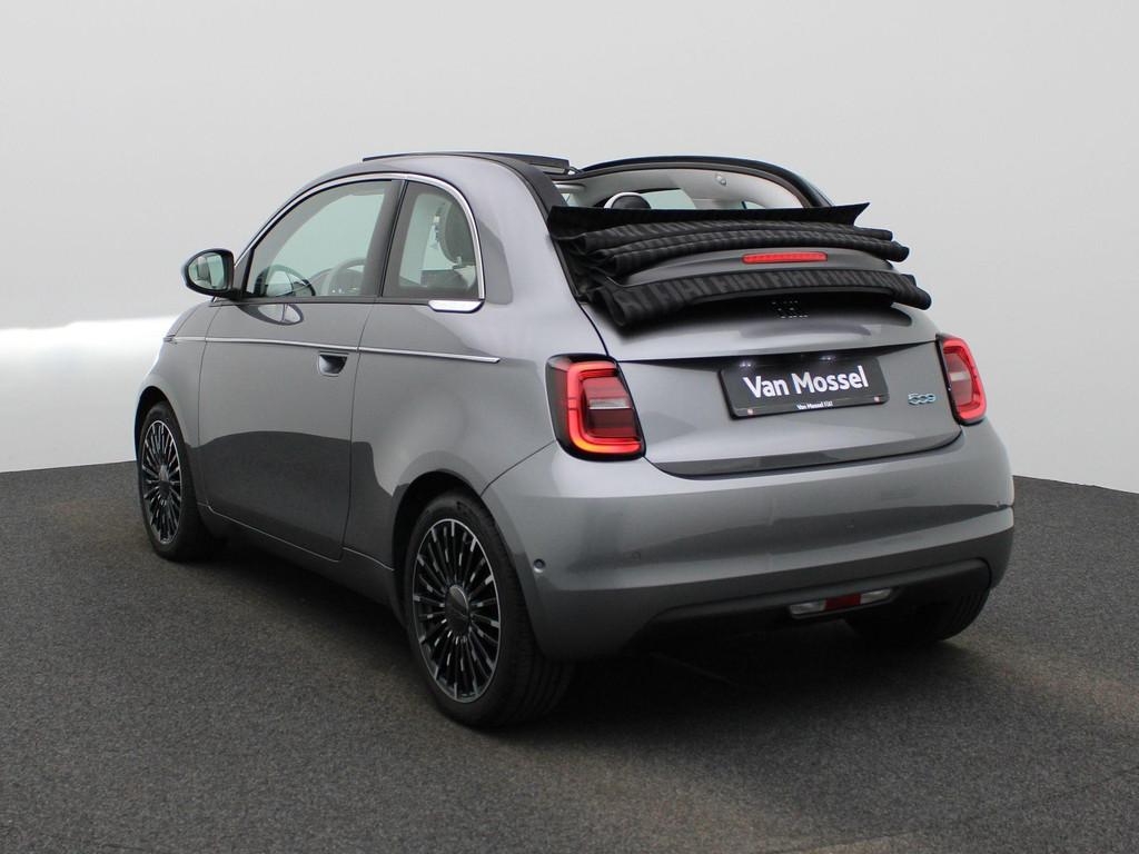 Fiat 500C 500e 42 kWh La Prima, Auto's, 4 zetels, Stof, Cabriolet, 1405 kg