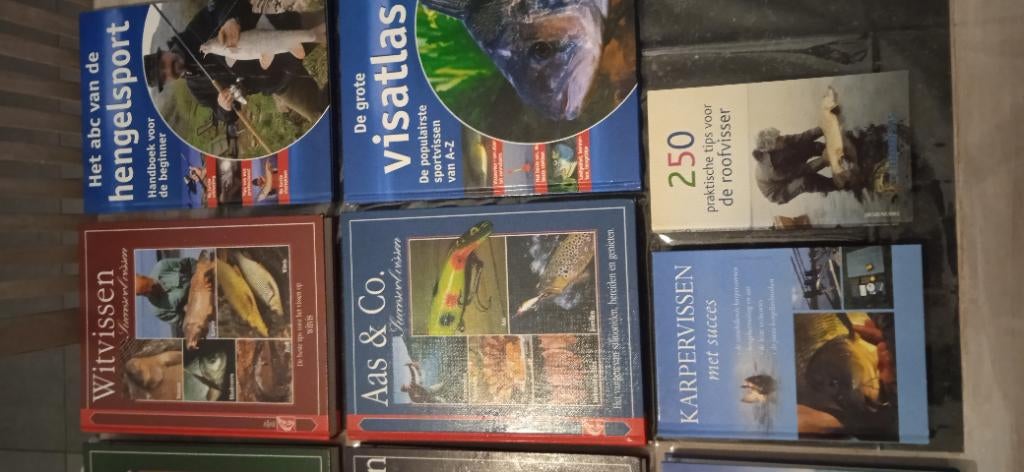 Hengelsport boeken, Boeken, Ophalen, Zo goed als nieuw, Watersport en Hengelsport