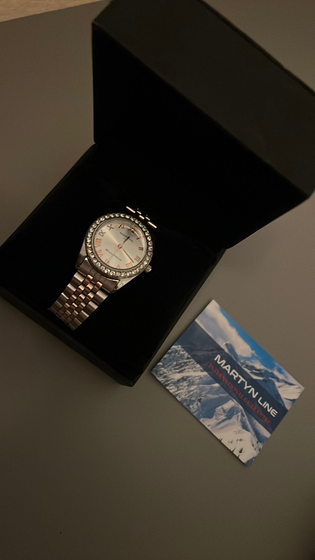 Martyn Line herenhorloge – Ongedragen in originele doos, Bijoux, Sacs & Beauté, Autres marques, Enlèvement ou Envoi, Argent, Acier