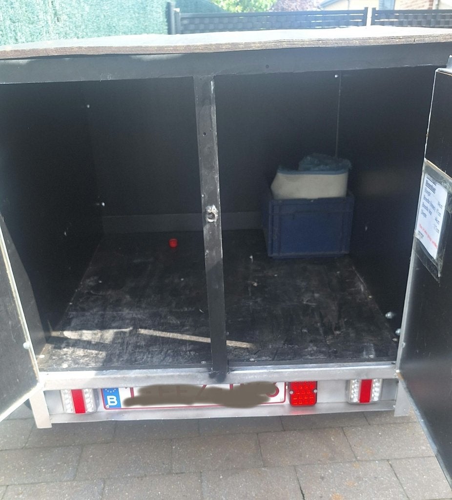 kleine remork bagagewagen hondenremork, Auto diversen, Aanhangers en Bagagewagens, Gebruikt, Ophalen