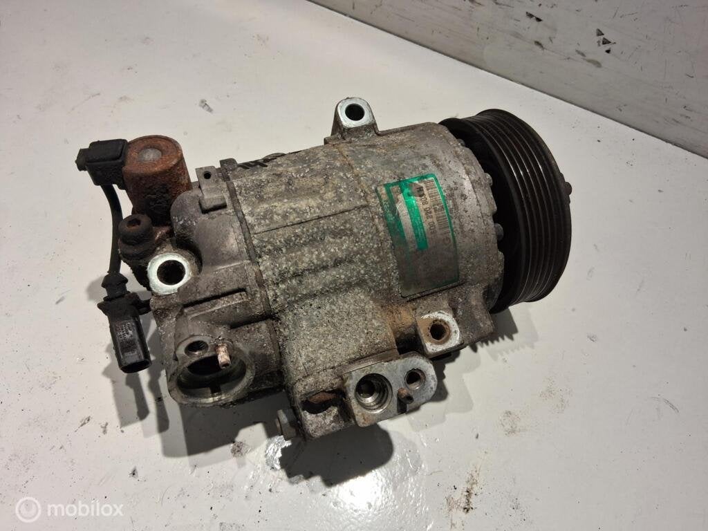 Aircopomp Seat Ibiza 6L 1.4-16V ('02-'09) 6Q0820803H, Auto-onderdelen, Airco en Verwarming, Seat, Gebruikt, Ophalen of Verzenden