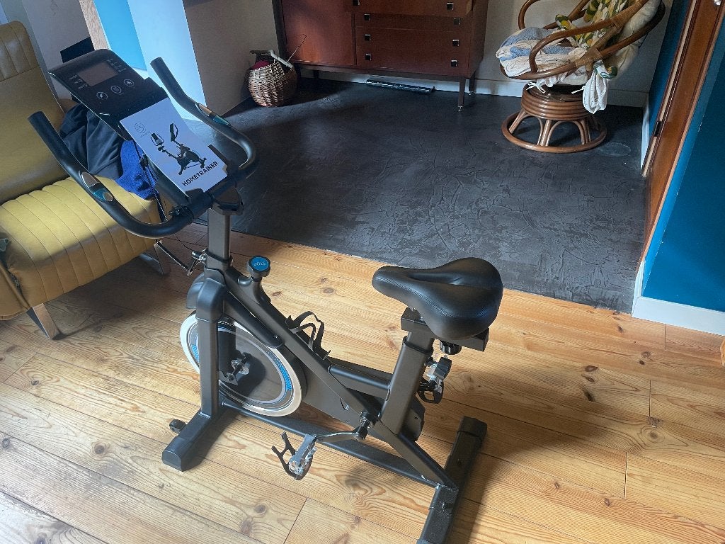 Hometrainer, Enlèvement, Comme neuf, Jambes, Vélo d'appartement