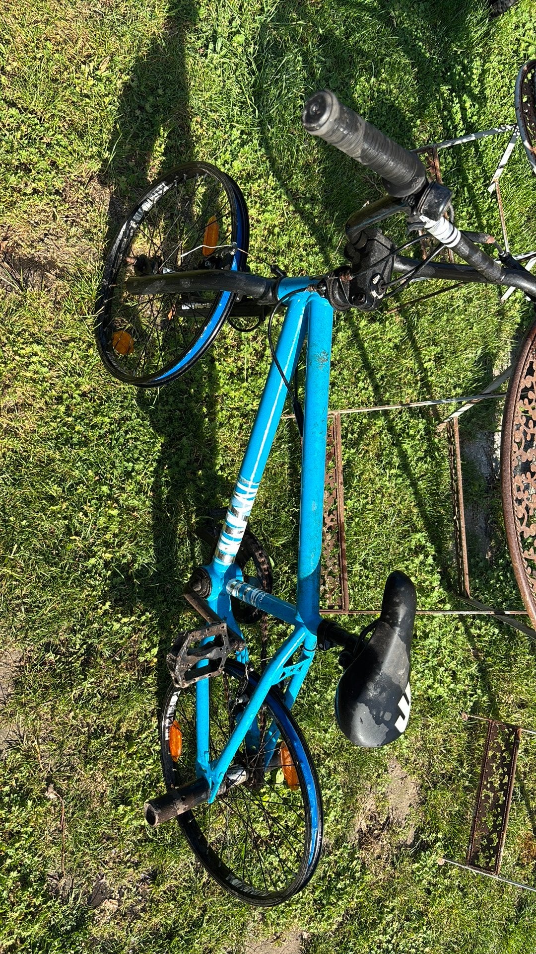 Bmx, Fietsen en Brommers, Ophalen, Staal, Velgrem, Voetsteunen