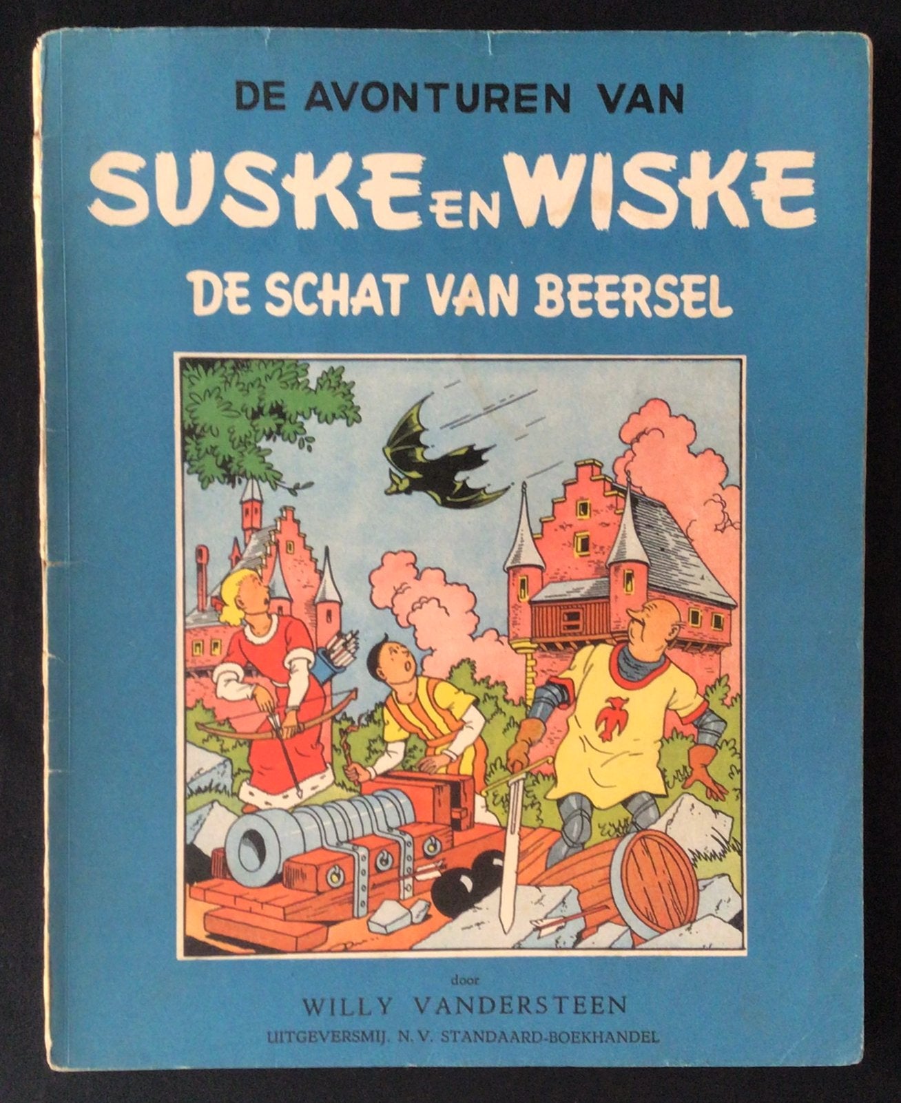 S&W - schat van Beersel - blauwe reeks, Ophalen of Verzenden, Gelezen