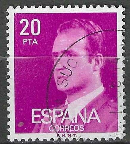 Espagne 1977 - Yvert 2061 - Roi Juan Carlos I - 20 p. (ST), Envoi, Affranchi