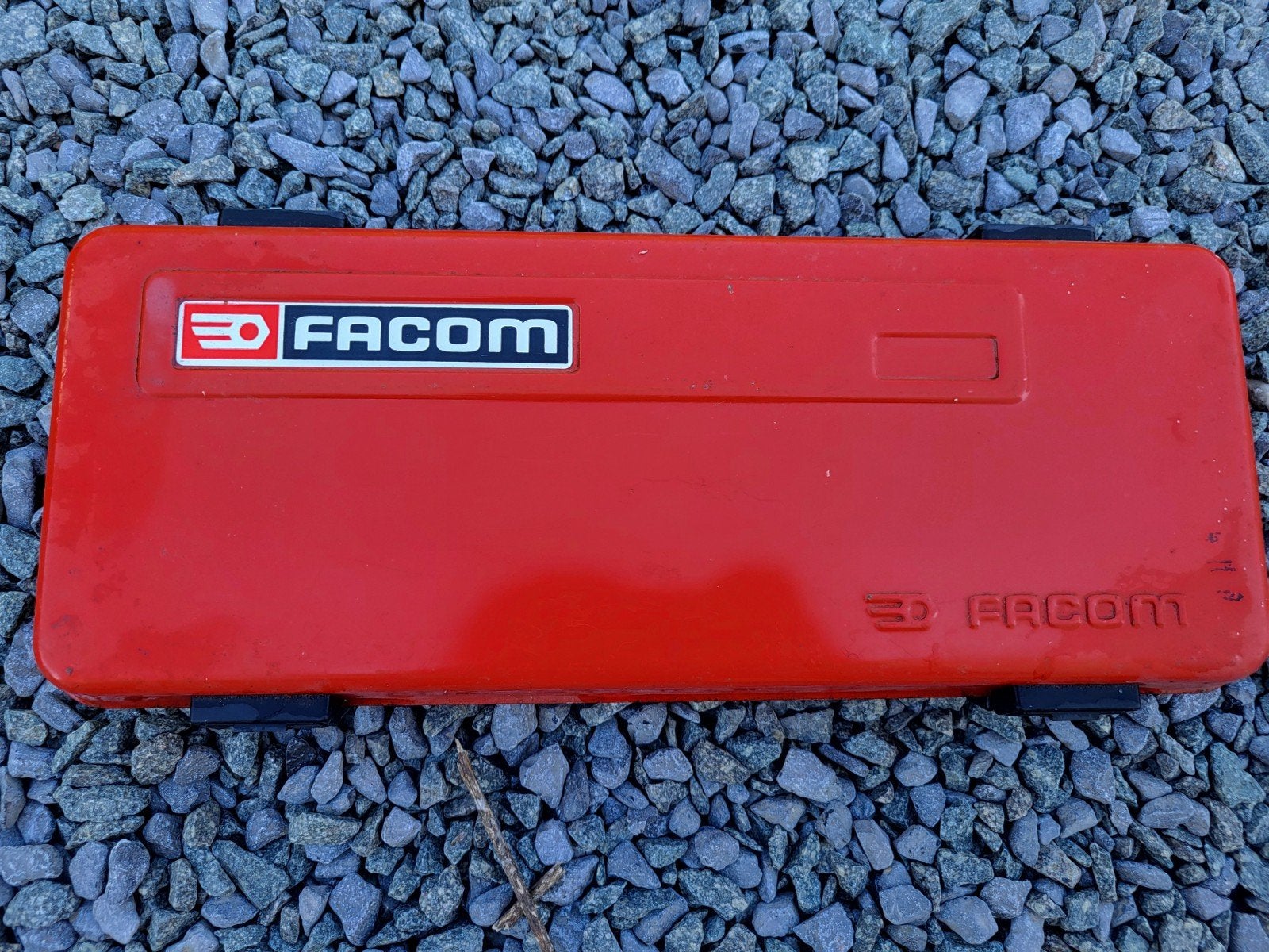 Metalen Facom gereedschaps-box, Ophalen