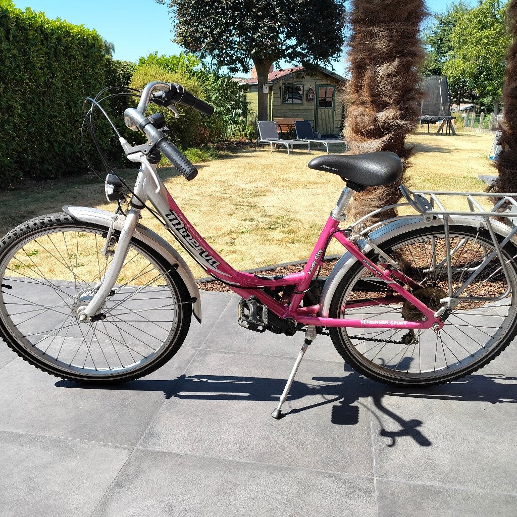 Kinderfiets Minerva 24 inch, Vélos & Vélomoteurs, Vélos | Vélos pour enfant, Frein sur jante, Minerva, Enlèvement, Utilisé