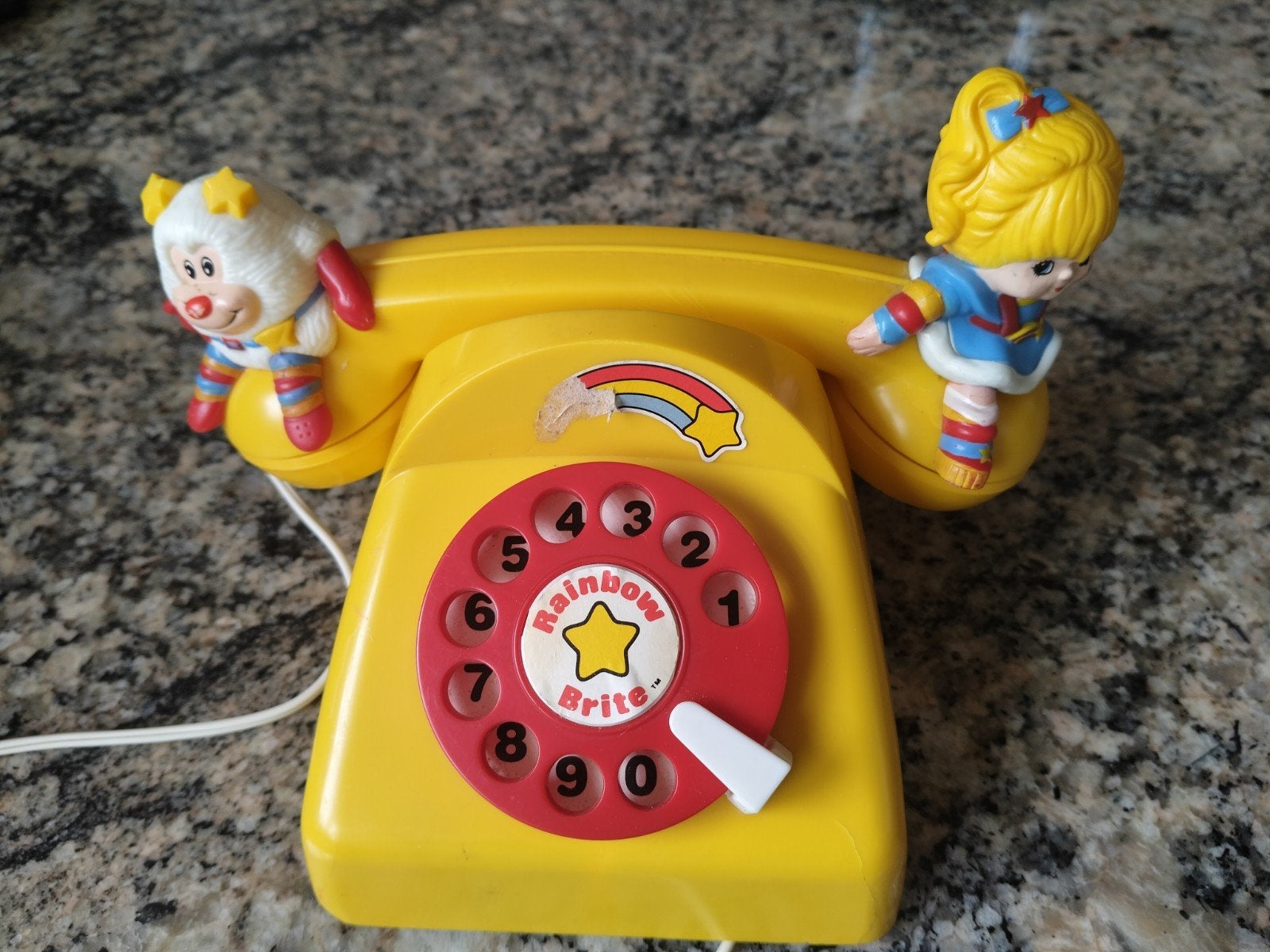 Vintage Rainbow  telefoon, Kinderen en Baby's, Speelgoed | Fisher-Price, Ophalen of Verzenden