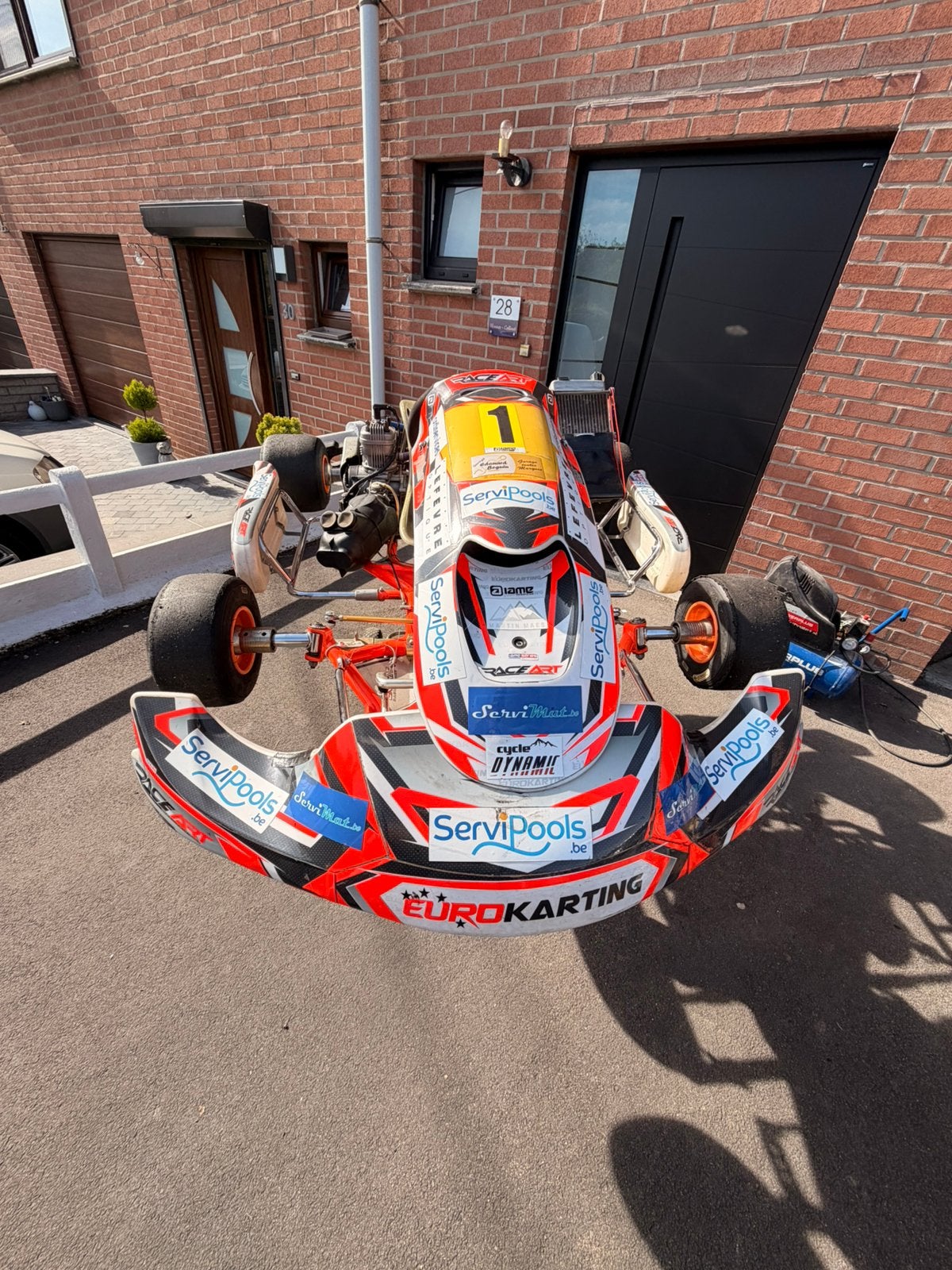 Karting Châssis OTK Exprit - Moteur IAME X30 (125cc), Sports & Fitness, Enlèvement ou Envoi, Comme neuf, Kart