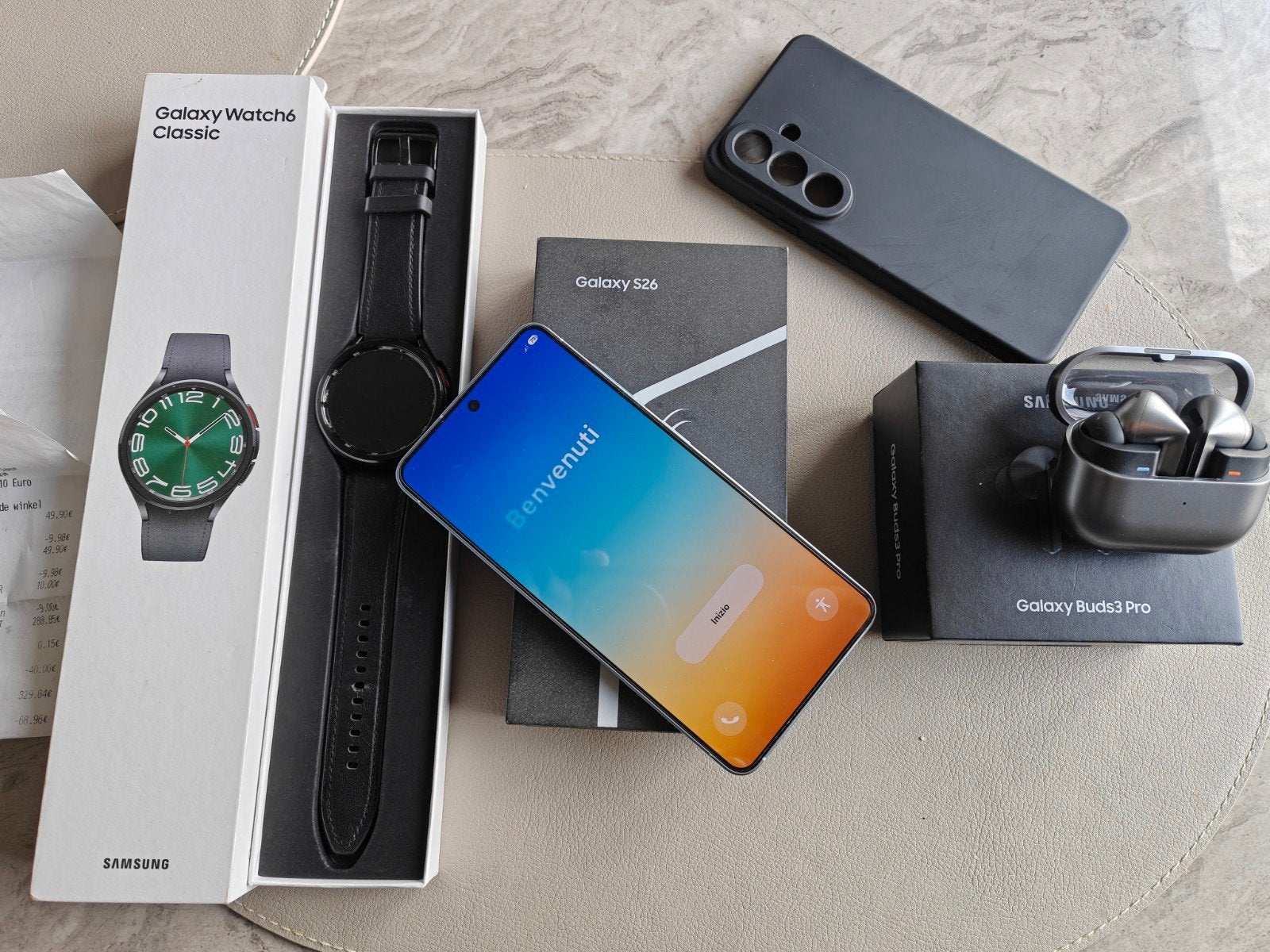 Remplacez la Samsung S26 Watch6 Classic Buds3Pro comme neuve, Enlèvement ou Envoi