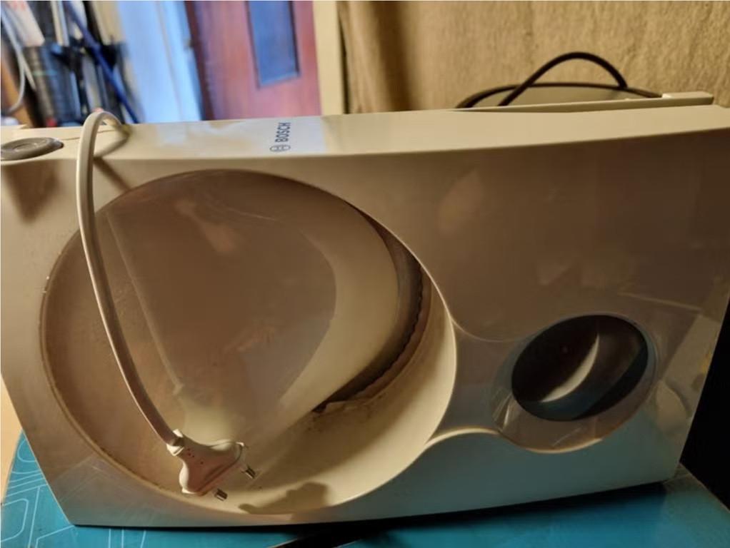 trancheuse, Trancheuse, Enlèvement, Utilisé, Plastique