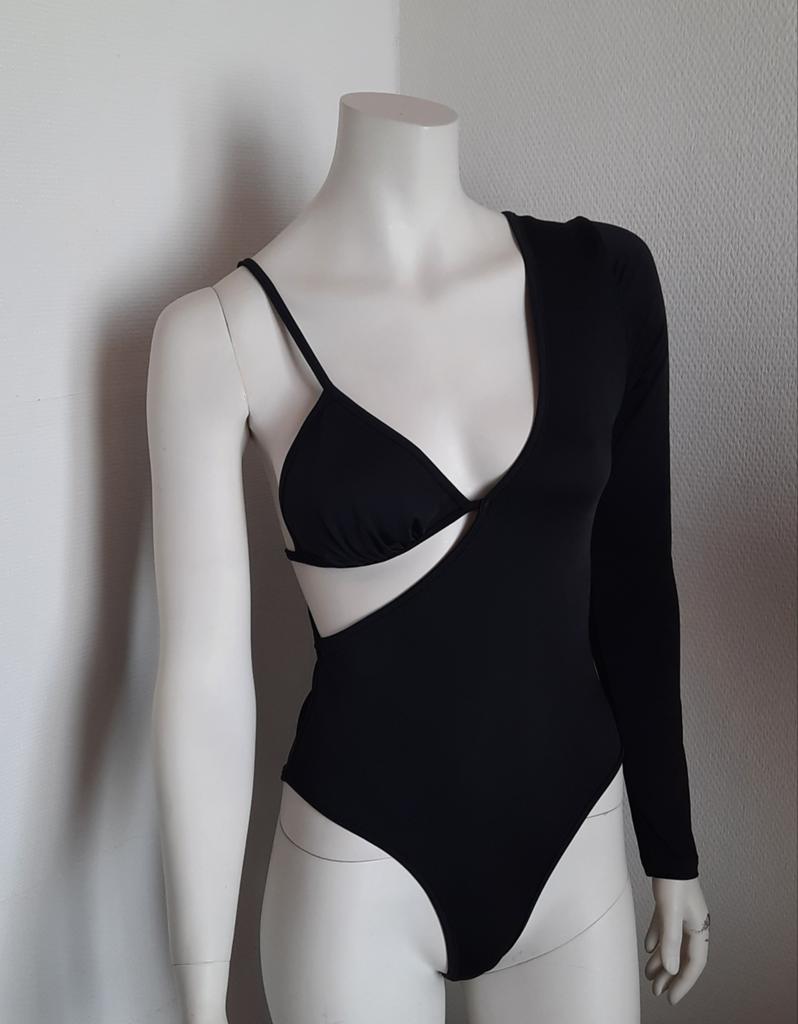 NIEUWE Shein body/bodysuit "M", Shein, Ophalen of Verzenden, Zwart, Body of Korset
