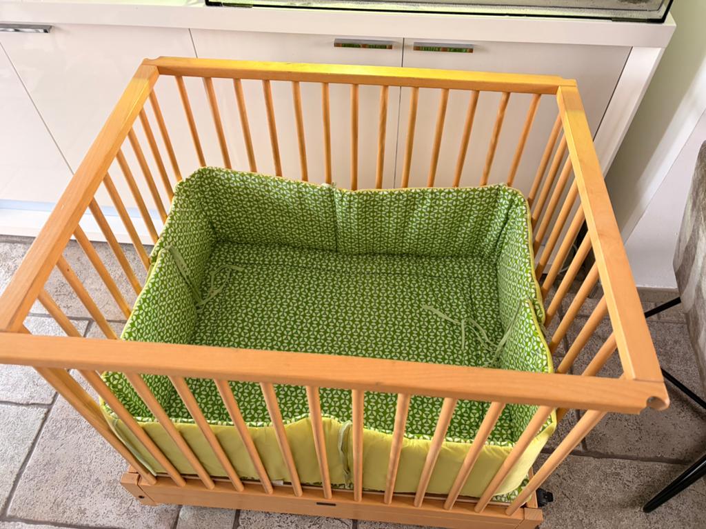 Baby park, Kinderen en Baby's, Babyparken, Ophalen, Gebruikt, Vierkant, Wieltjes