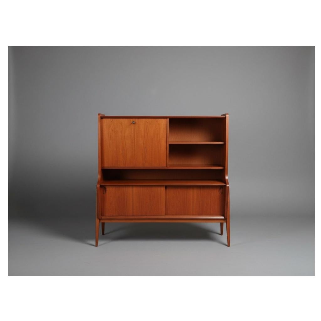 Vintage highboard Oswald Vermaercke, Huis en Inrichting, Ophalen, Gebruikt, Mid century, Geen
