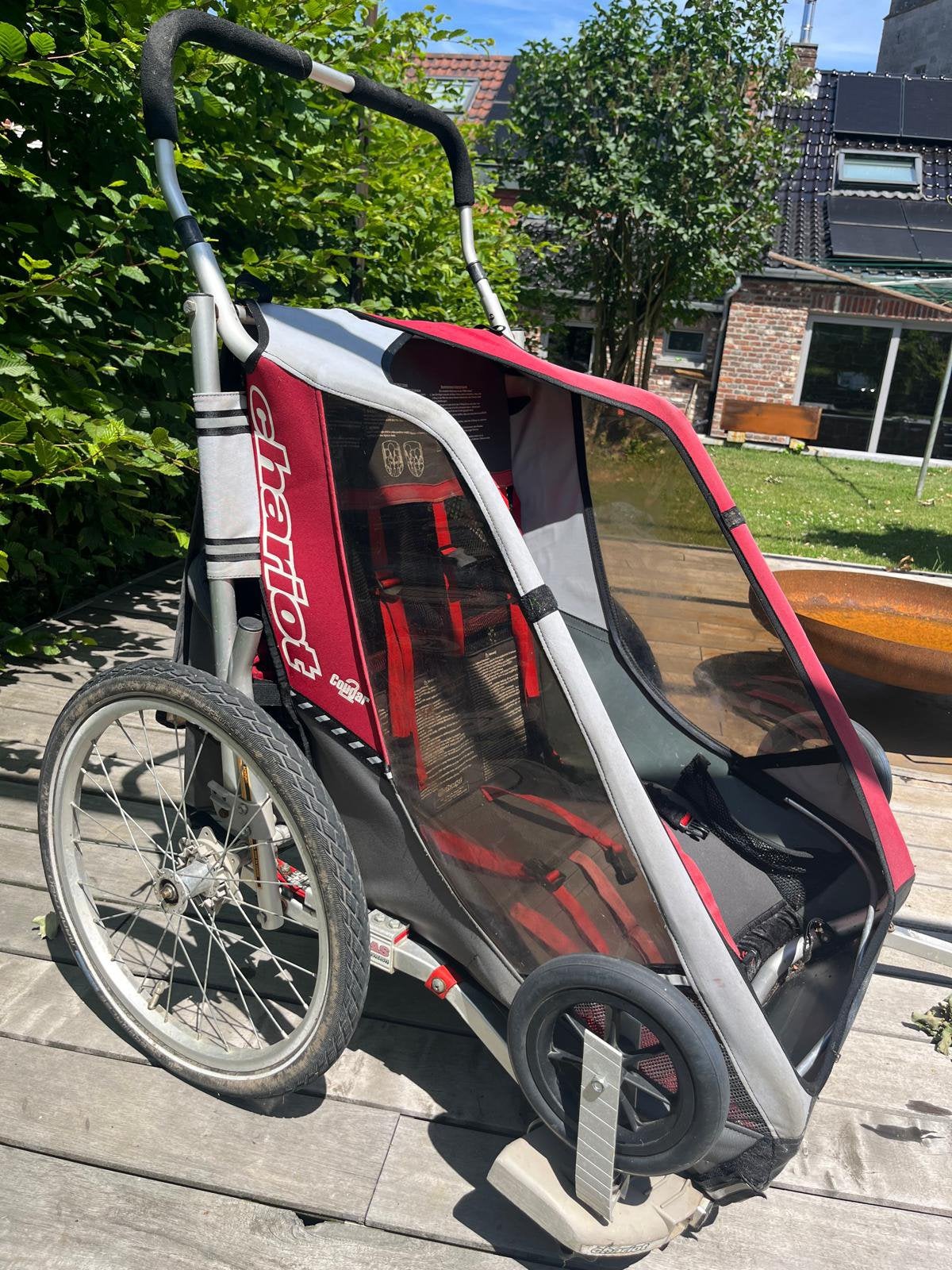 Charette vélo Thule Cougar 2, Enlèvement, Utilisé