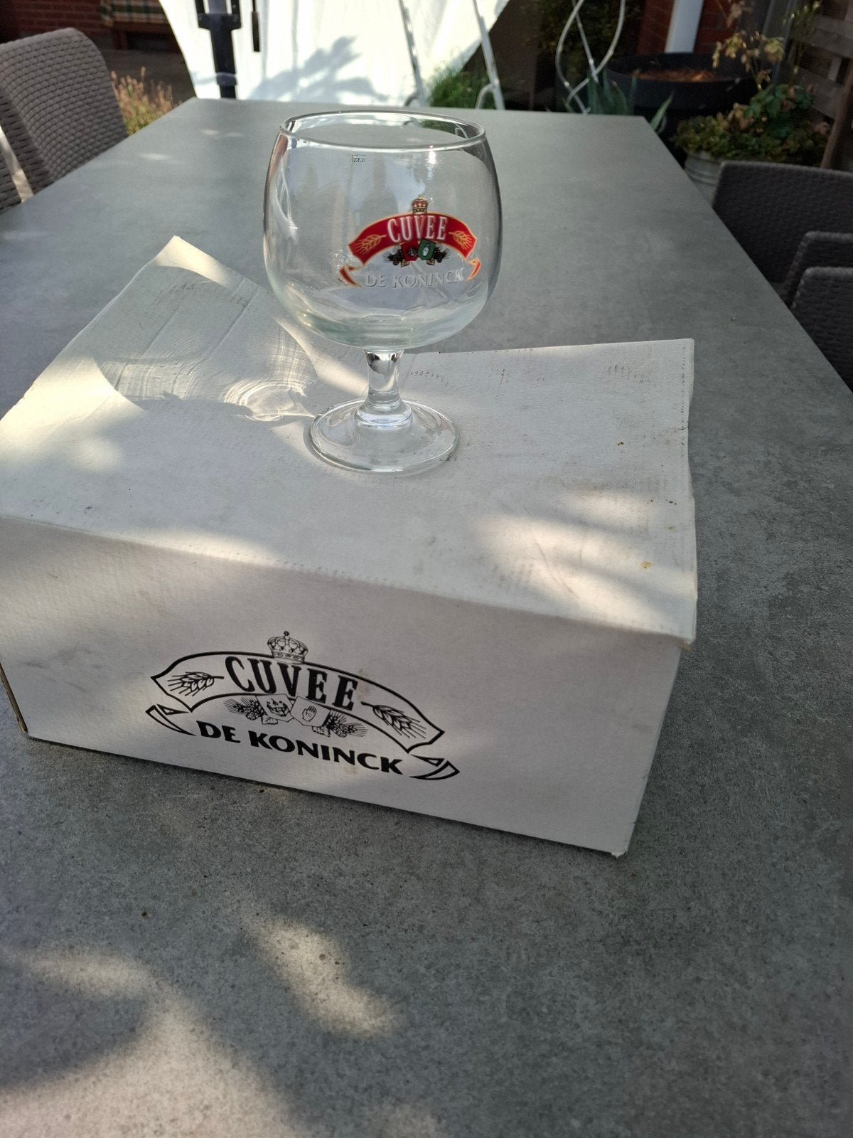 6 cuve de koninck glazen, Ophalen, De Koninck
