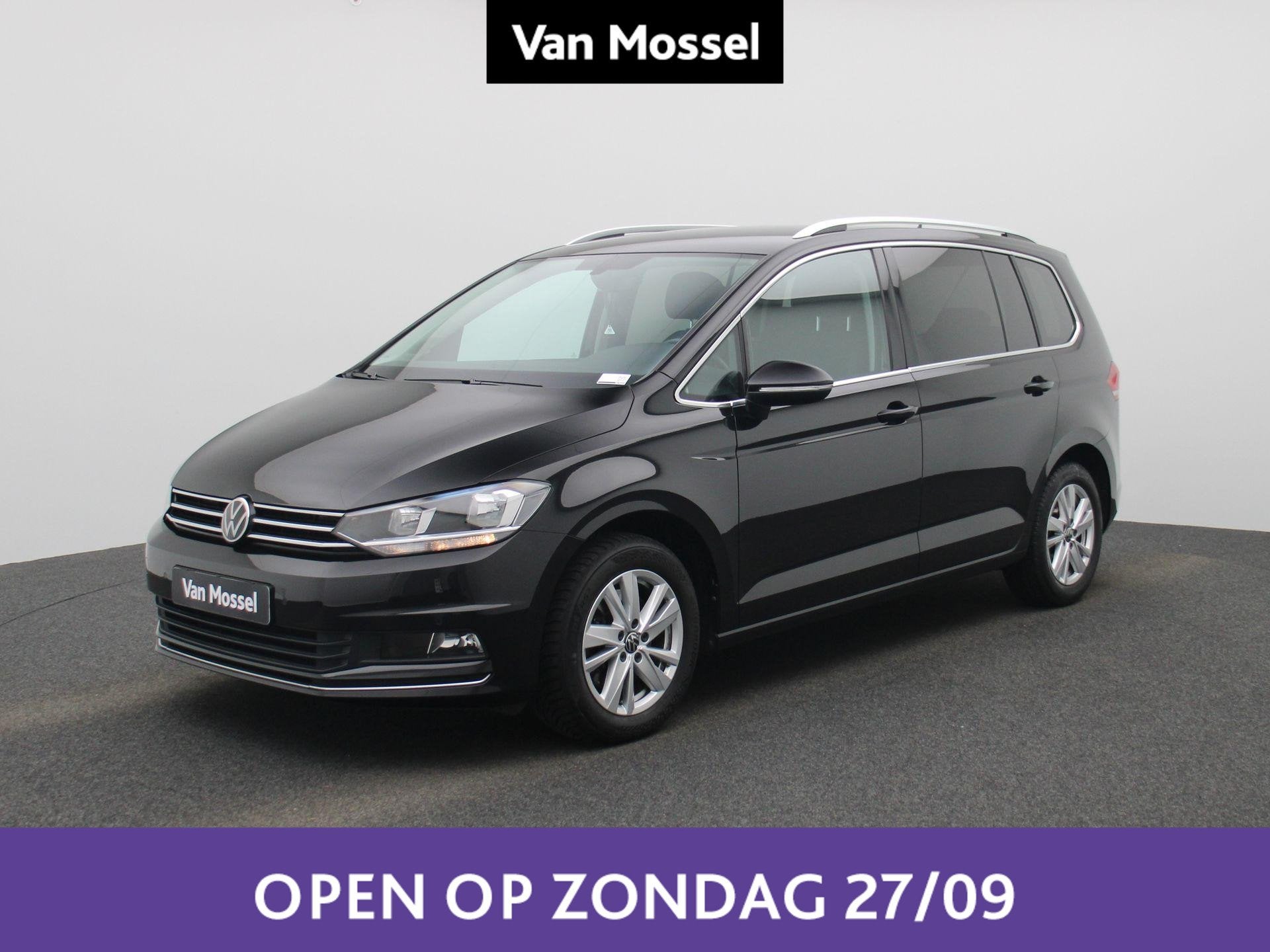 Volkswagen Touran 1.5 TSi Highline DSG CARPLAY | ZETELVERWAR, Auto's, Gebruikt, 4 cilinders, Bedrijf, 5 zetels