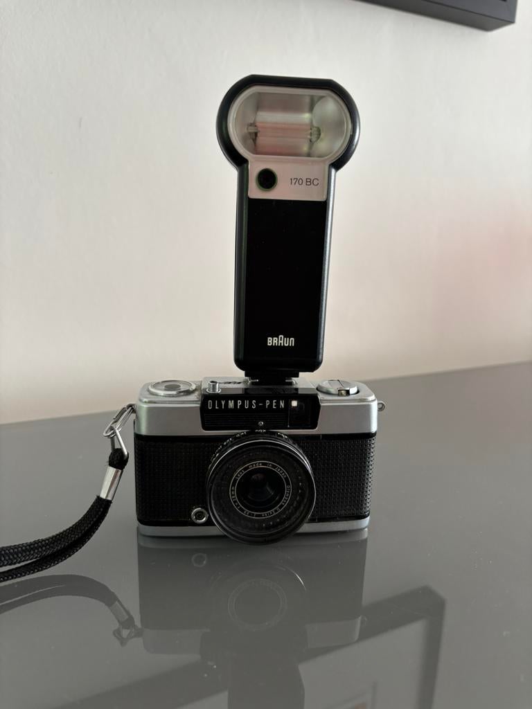 Appareil photo Olympus Pen, Audio, Tv en Foto, Fotocamera's Analoog, Ophalen, Gebruikt, Olympus