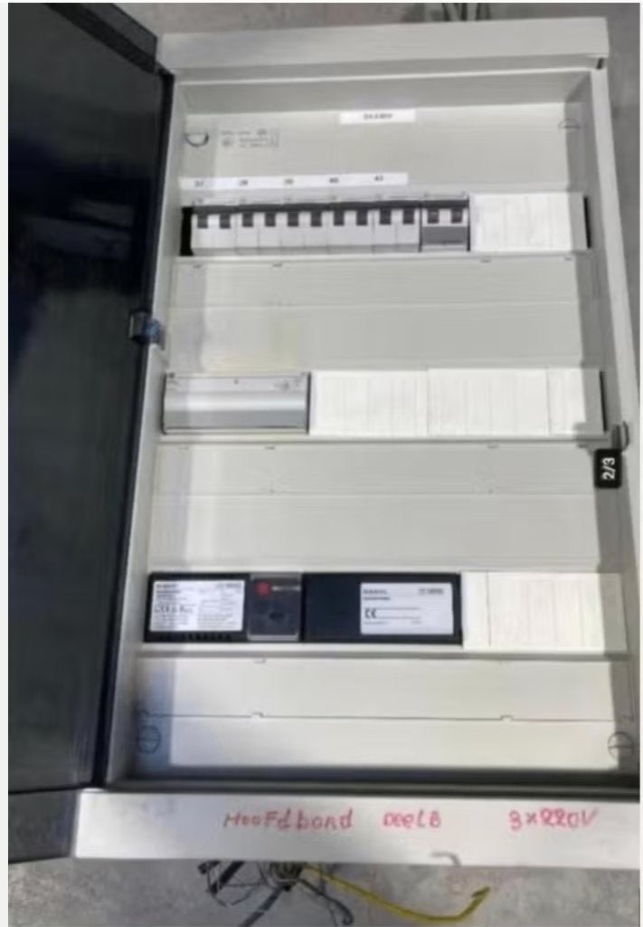 kleine electriciteitskast, Ophalen