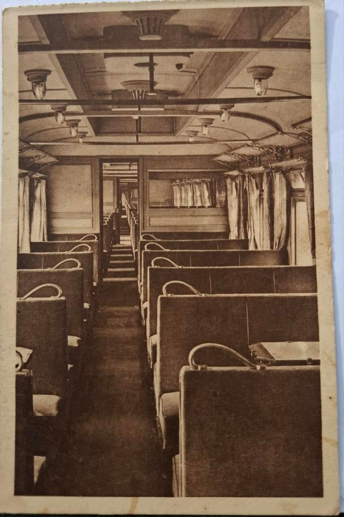 Train scolaire Radio vue intérieur, Enlèvement ou Envoi, Affranchie