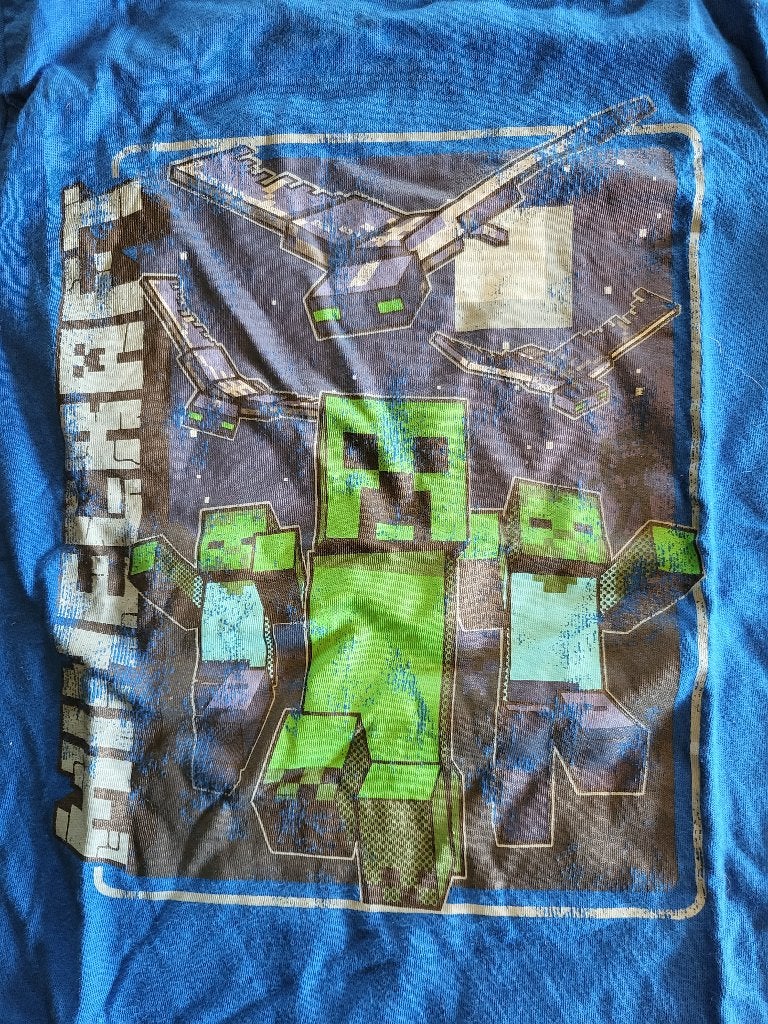 Minecraft, Kinderen en Baby's, Mojang TM, Gebruikt, Ophalen of Verzenden, Shirt of Longsleeve