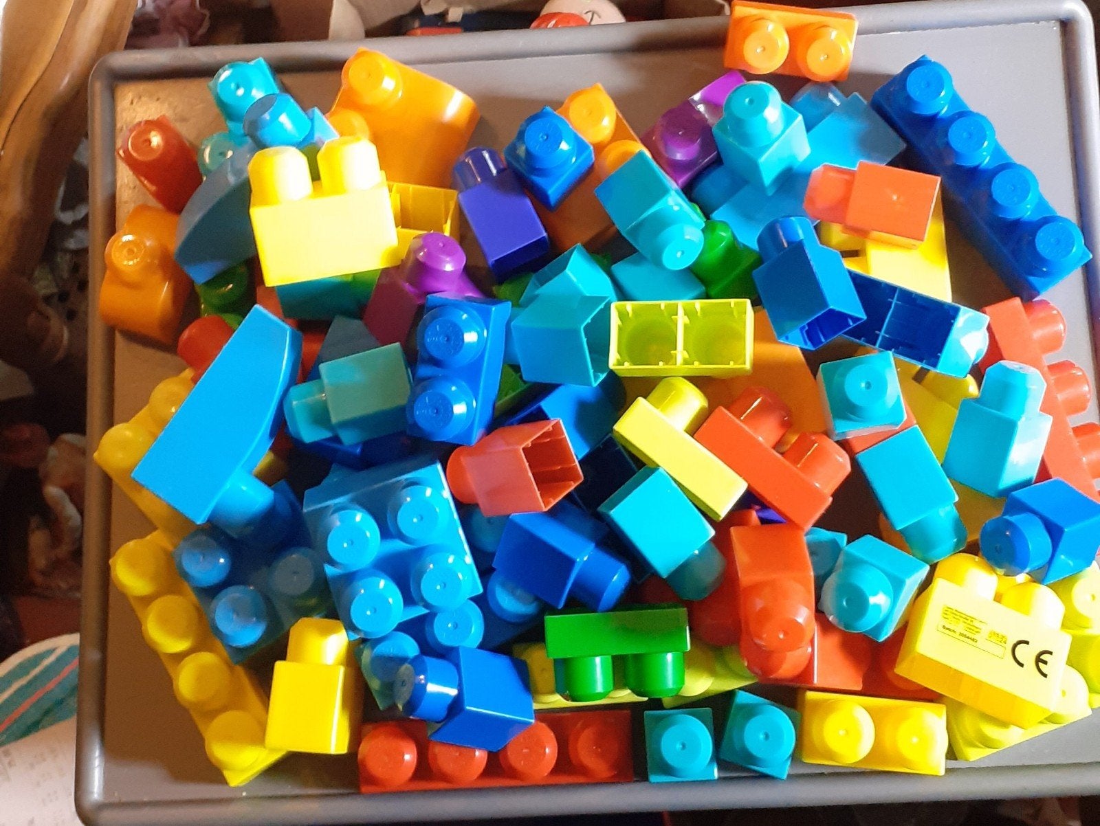 Lot de 118 pièces cube  mega bloks avec et sans marquage, Enfants & Bébés, Jouets | Blocs de construction, Enlèvement ou Envoi
