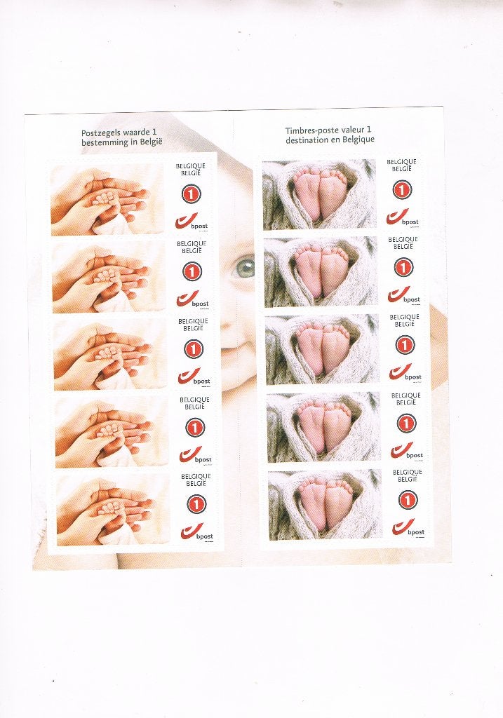 Duostamps : Livret Happy Baby, Enlèvement ou Envoi, Non oblitéré, Enfants