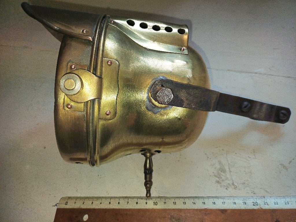 oltimer phare en laiton de moto a carbure 1920!!!!, Enlèvement ou Envoi