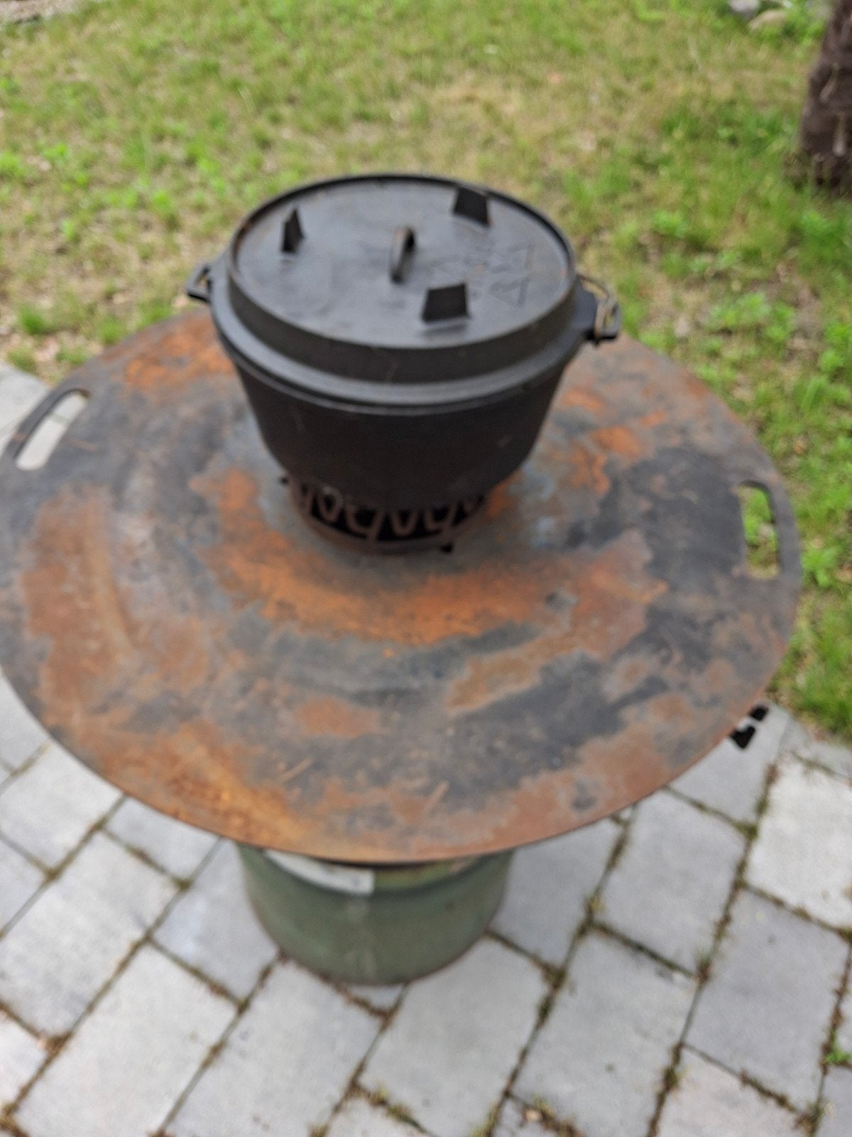 Foyer, barbecue, baril de feu, Enlèvement