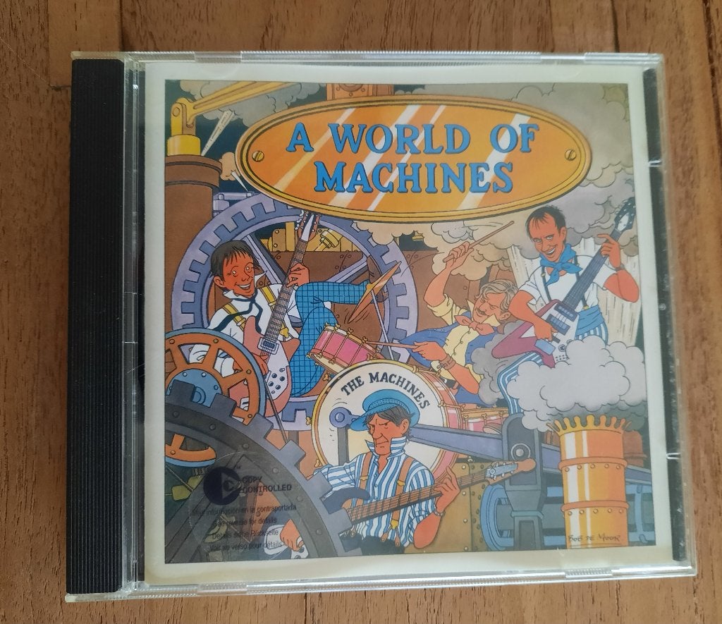 CD The Machines - Un monde de machines - Clochette étrange, Enlèvement ou Envoi, Utilisé, Pop, Album