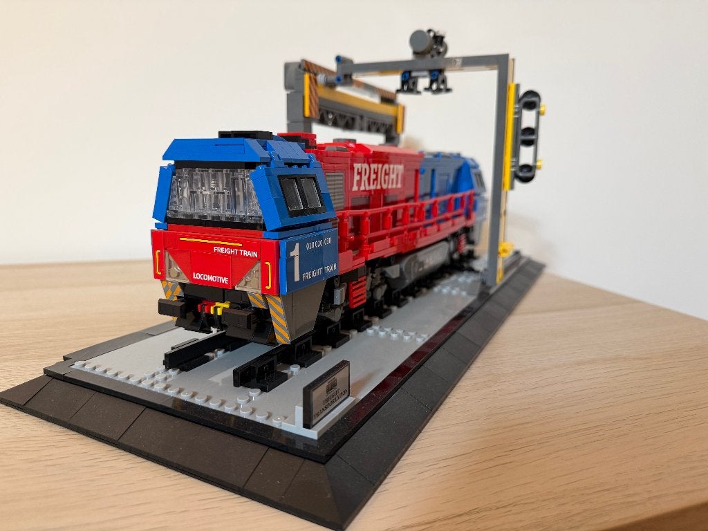 Reobrix 66021 G2000 locomotief, LEGO alternatief, Ophalen, Gebruikt, Lego, Compleet