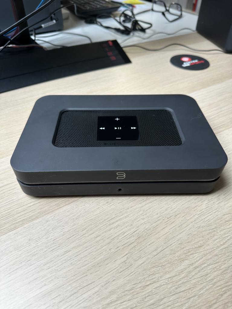 Bluesound Node 2i — Uitstekende staat — Doos en accessoires, Audio, Tv en Foto, Ophalen, Zo goed als nieuw