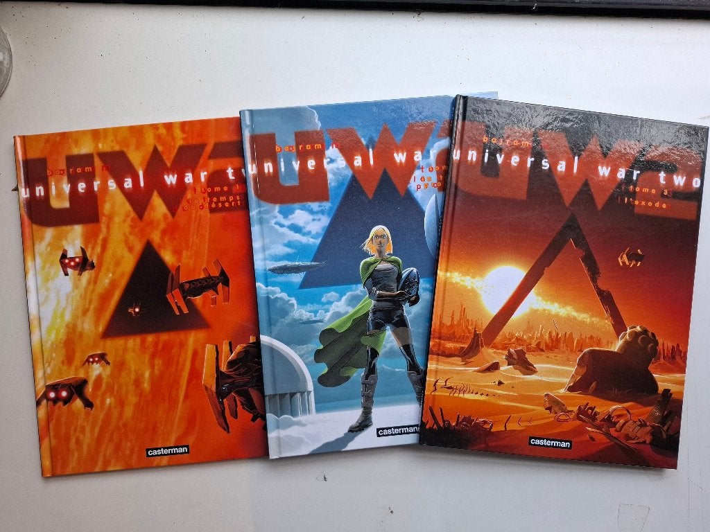 UNIVERSAL WAR 2 TOMES 1 à 3 SERIE COMPLETE TBE EO, Livres, BD, Série complète ou Série, Enlèvement ou Envoi, Comme neuf