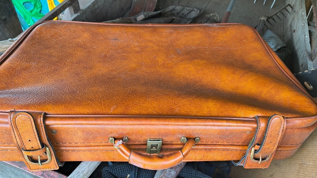 Oude koffer, 70 cm ou plus, Enlèvement, Utilisé, 45 à 55 cm