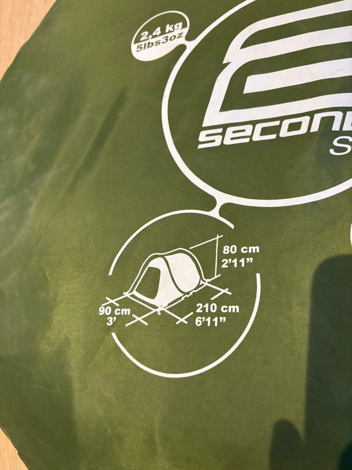 Decathlon secondentent, Caravanes & Camping, Tentes, Enlèvement, Utilisé, Jusqu'à 2