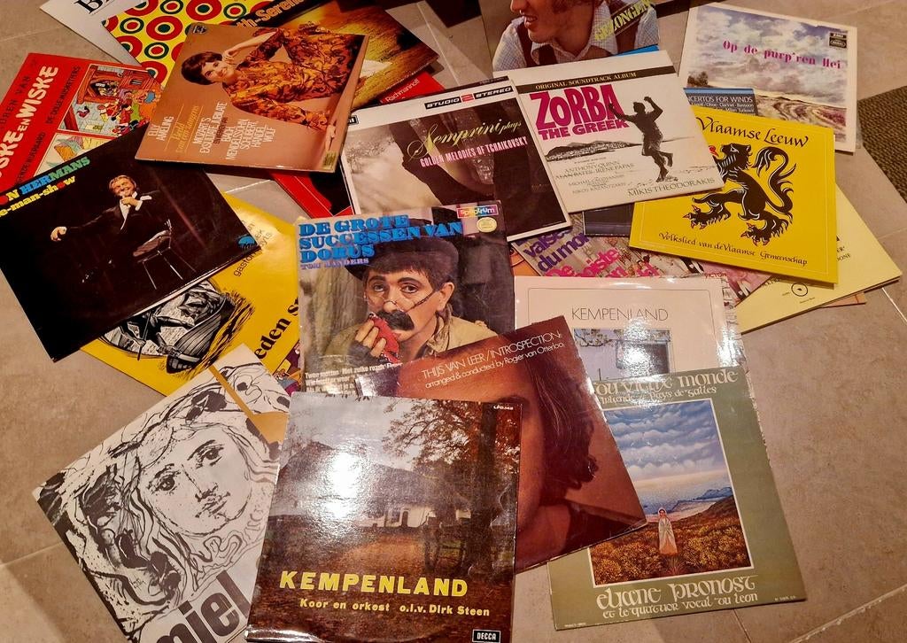 Collectie Lp's - Vinyl (+80 stuks), Cd's en Dvd's, Ophalen of Verzenden