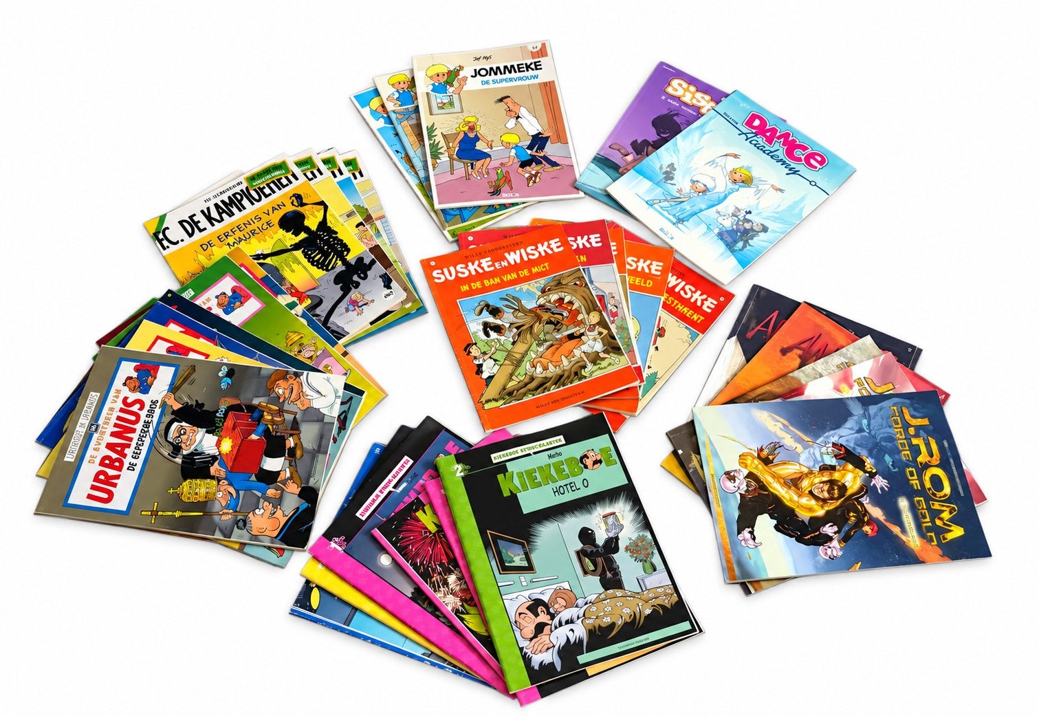30 strips, Boeken, Meerdere stripboeken, Ophalen, Zo goed als nieuw