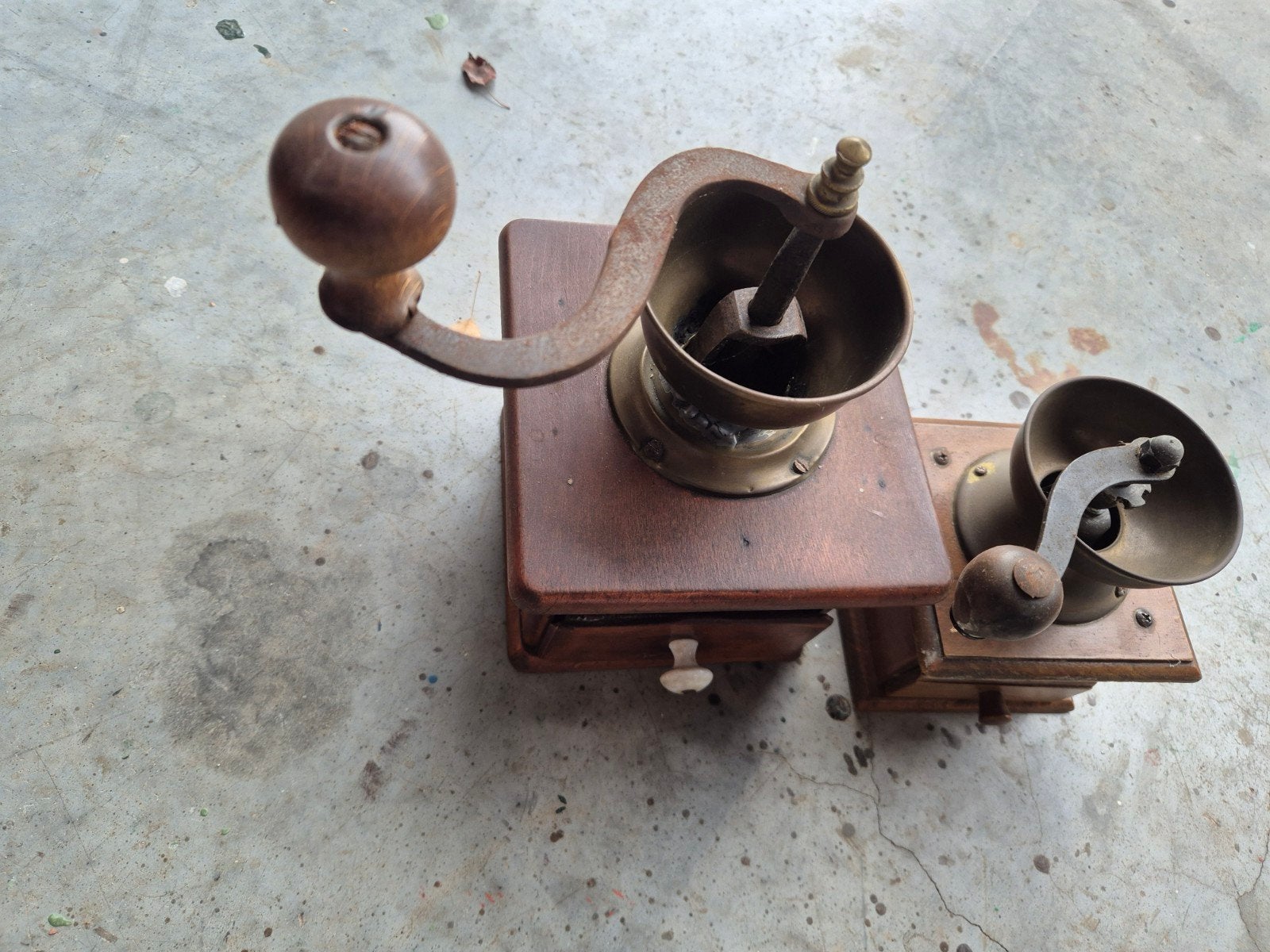 vintage koffiemolen, Antiek en Kunst, Ophalen