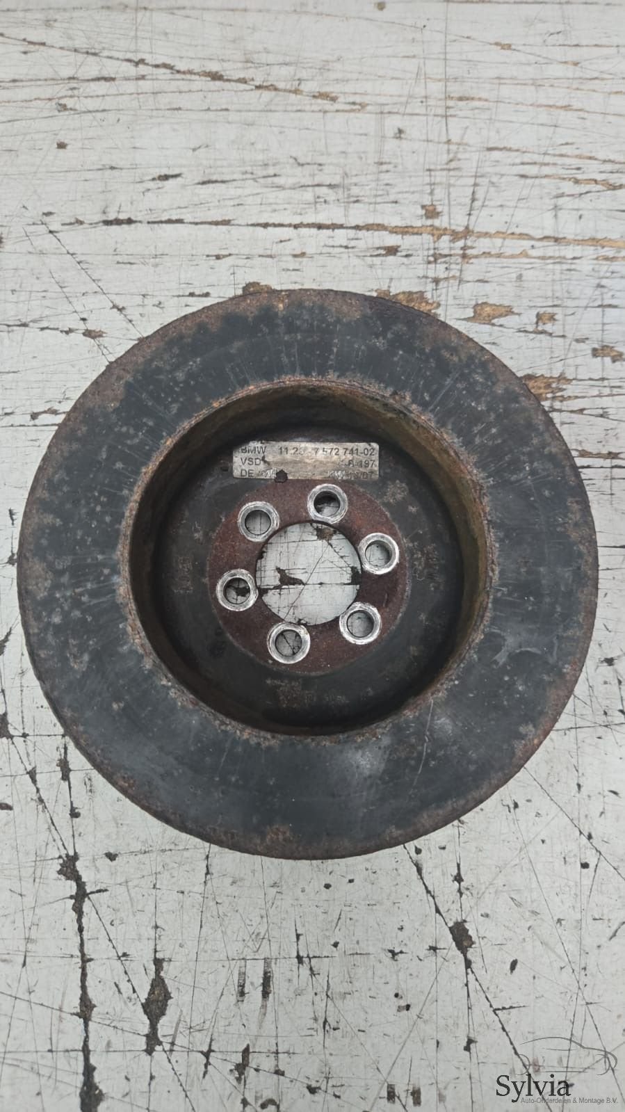Krukaspoelie vibratie demper N54 BMW 3 serie E90 E91 E92 112, -, Utilisé, -, -