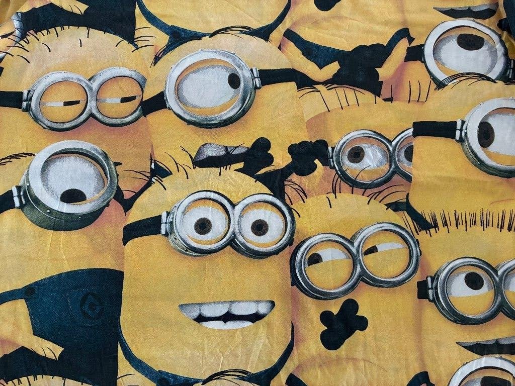 Dekbedovertrek The Minions eenpersoonsbed, Ophalen, Gebruikt, Wasbaar, Meerkleurig