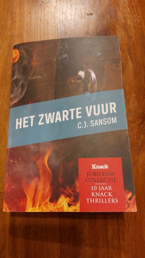 Het zwarte vuur, Boeken, Ophalen of Verzenden, Gelezen, C.J. Sansom