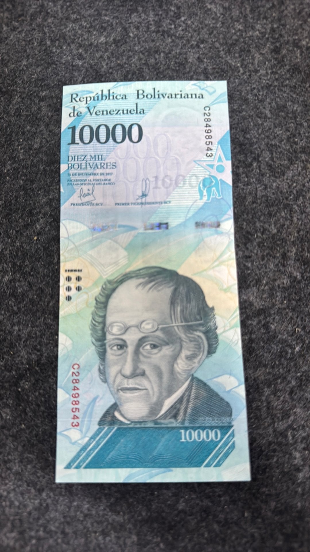 10000 bolivares Venezuela UNC, Postzegels en Munten, Bankbiljetten | Amerika, Verzenden