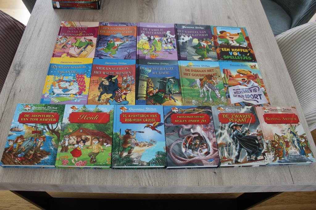 Geronimo Stilton boeken aan €3/st, Ophalen of Verzenden, Zo goed als nieuw, Geronimo Stilton, Fictie algemeen