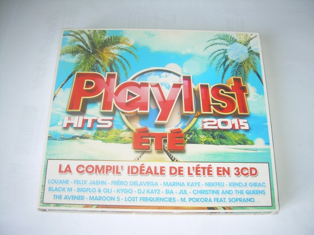 COFFRET DE 3 CD - PLAYLIST 2015, CD & DVD, CD | Compilations, Enlèvement ou Envoi, Comme neuf, Digipak, Coffret