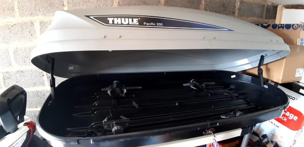 Thule dakkoffer, Ophalen, Gebruikt